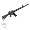 Best Sellers personalizados PUBG Game Gun Loy Model 3D Metal Keychain